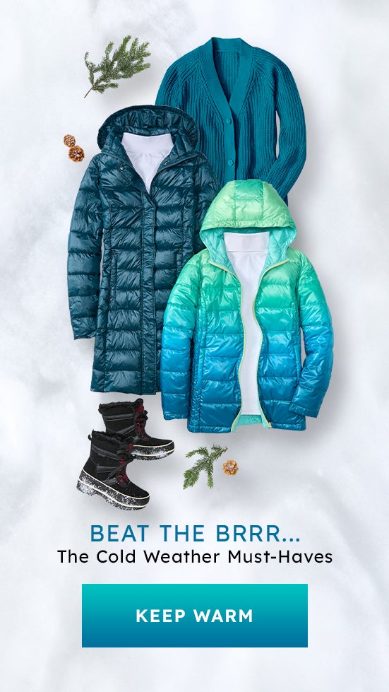 cold weather shop now