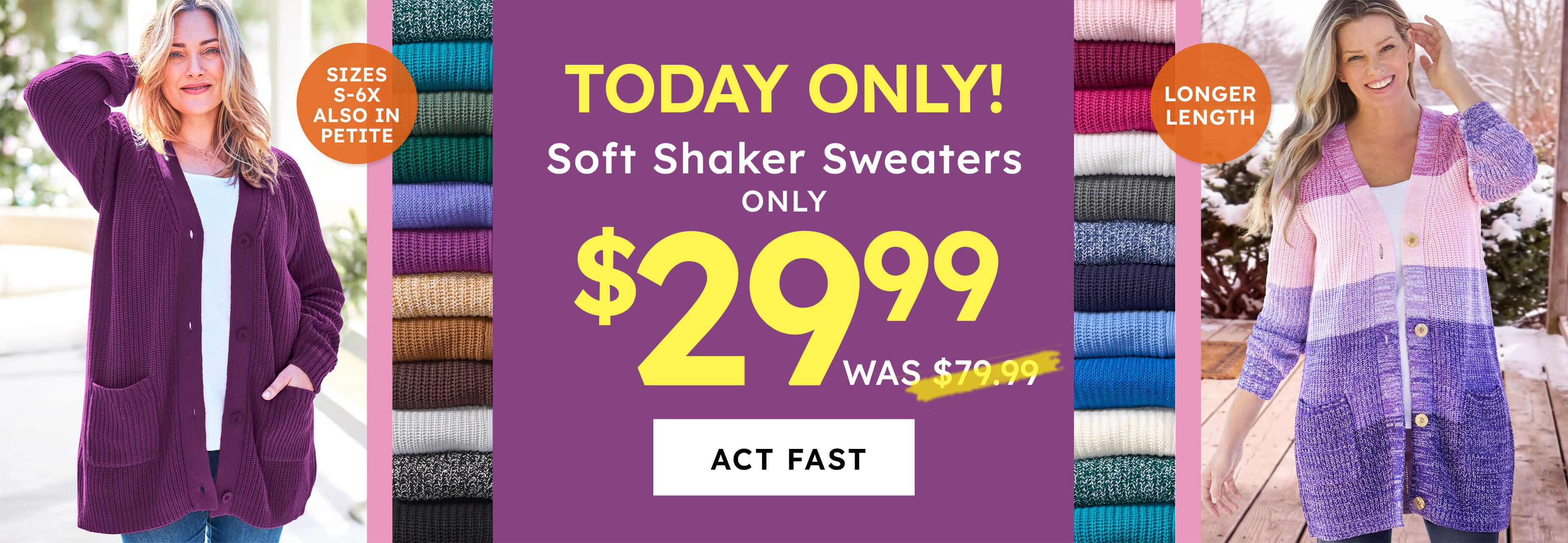 29.99 SHAKER one day only sale shop now