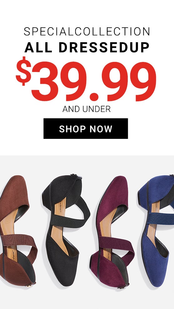 shoes at $39.99 shop now