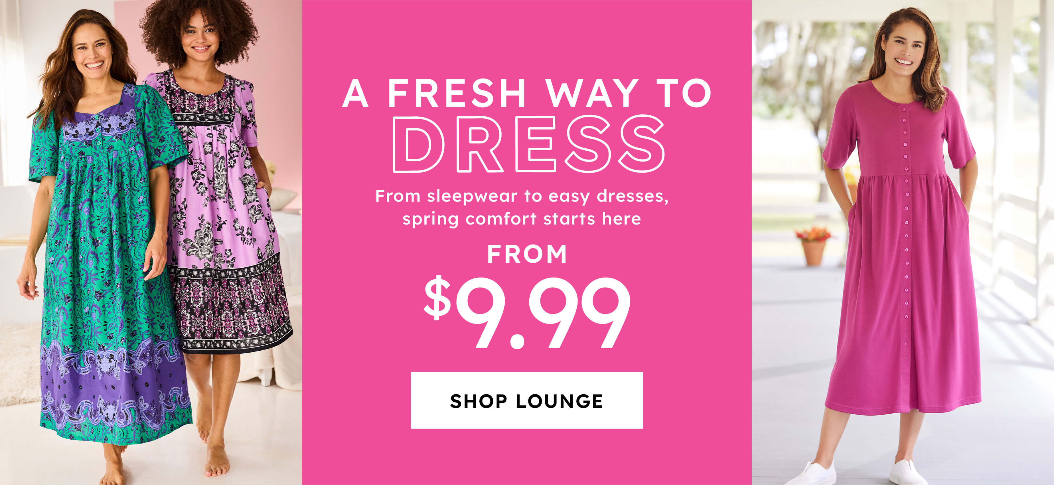 Lounge Dress Event - Shop Now