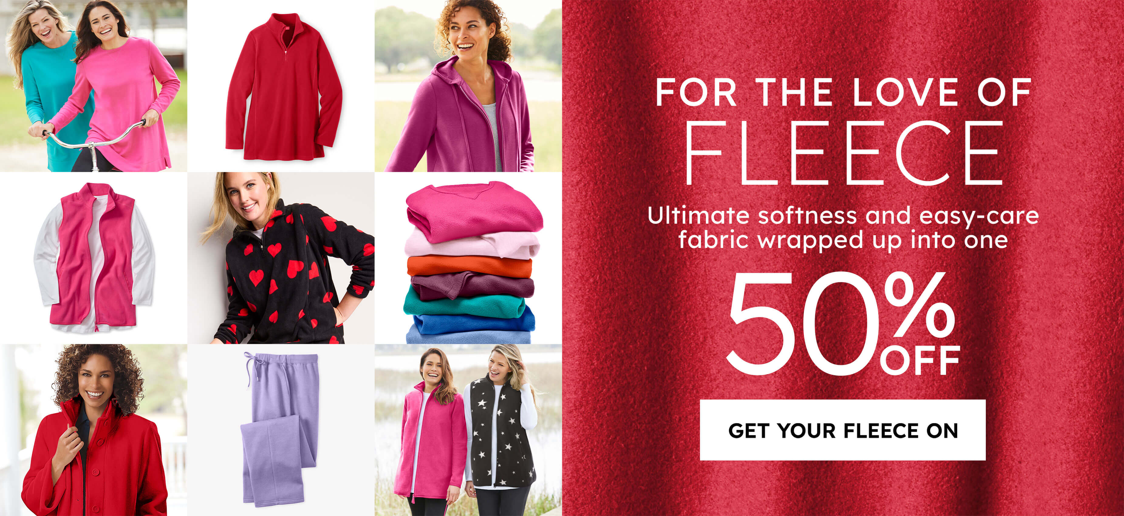 the love of Fleece SHOP NOW