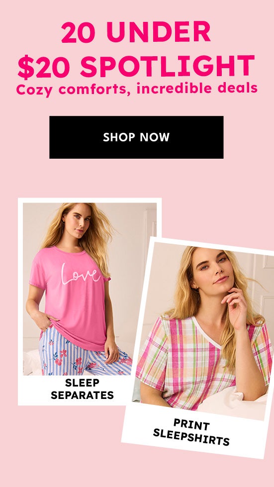 20 ITEMS UNDER $20 - SLEEP shop now