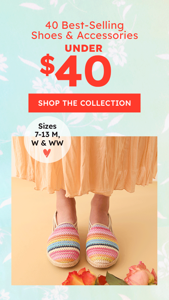 BEST-SELLING SHOES & ACCESSORIES UNDER $40 FOR MOM