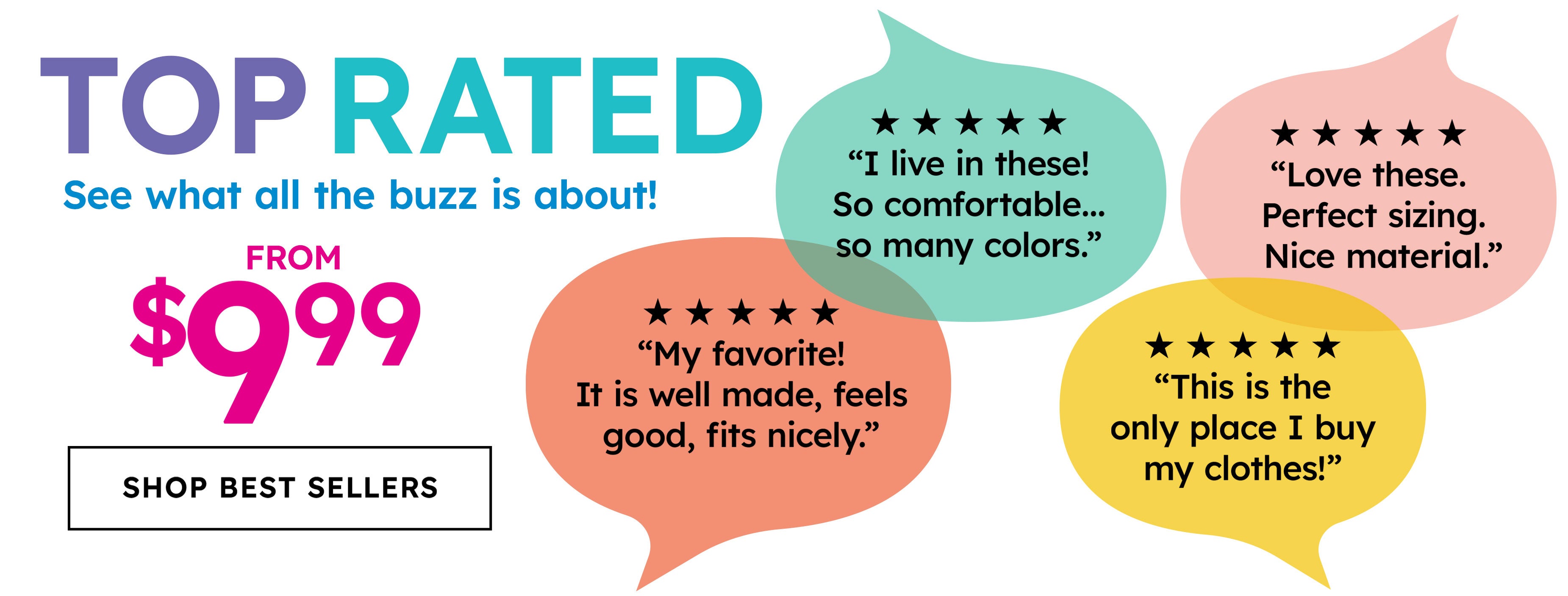 Shop Our Favorites - Top Rated Customer Picks