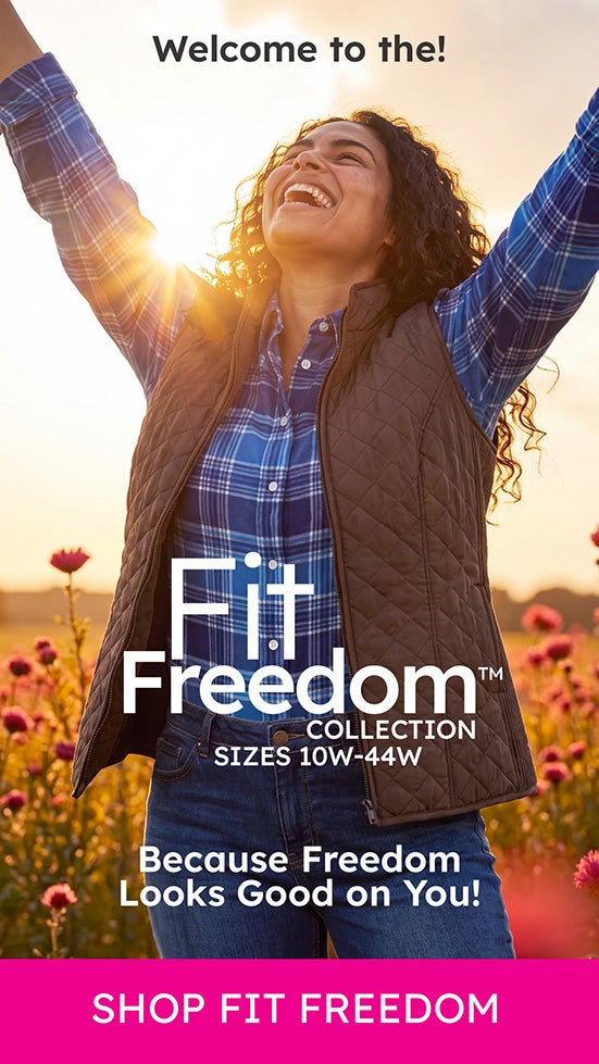 Fit Freedom collection Shop now
